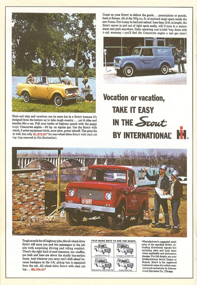 1962 International Auto Advertising